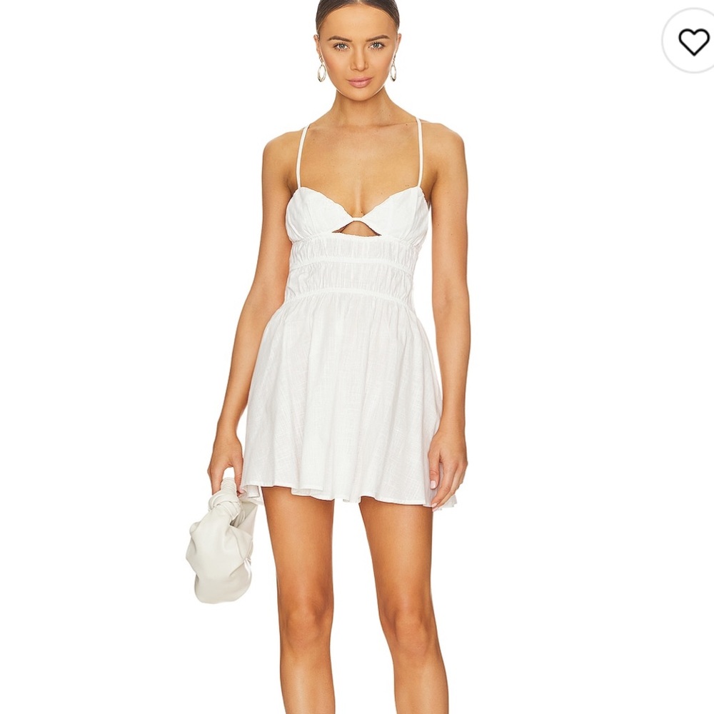 Revolve X SNDYS Tahlia Dress in White